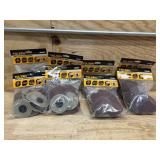 TOLSEN Roll Lock Sanding Discs (lot of 8)