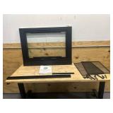 Alpine Glass Firescreen AN-1010