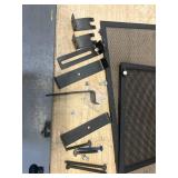 Alpine Glass Firescreen AN-1010