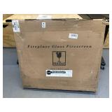 Alpine Glass Firescreen AN-1010