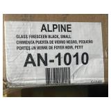 Alpine Glass Firescreen AN-1010