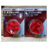 Hopkins LED Power MAXX Stop/Tail/Turn Grommet Mount lot of 2