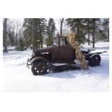 1925 Ford Model A Pickup Truck Lawn Ornament