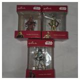 Hallmark Starwars Christmas Ornaments