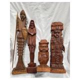 Set of 4 Don Quixte Figures