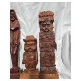 Set of 4 Don Quixte Figures