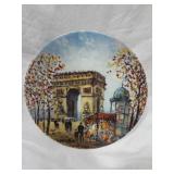 Sights Of Paris Collector Plate Set