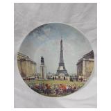 Sights Of Paris Collector Plate Set