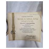 Japanese Floral Calander Collector Plate - Girls Doll Day Festival