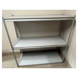 3-Tier Metal Storage Shelf, 48x18x48 Inches