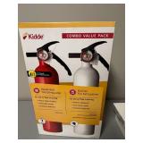 Akro-Mils Storage Cabinet with Assorted Hardware and Kidde Combo Fire Extinguisher Pack