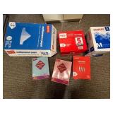 Large Lot of Staples Copy and Multipurpose Paper Assorted Sizes and Colors