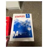 Large Lot of Staples Copy and Multipurpose Paper Assorted Sizes and Colors