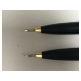 Office Desk Accessory Lot with Dell Monitor, Organizers, Staplers, and Pens