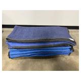 Lot of 10 Used New Haven Moving Blankets