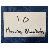 Set of 10 Moving Blankets