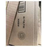 Lot of Shipping Supplies: Cardboard Boxes, Bubble Wrap, and Half Sheet Labels