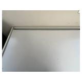 Office Desk, 4 Foot Folding Table, and White Step Stool Set