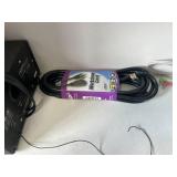 HP Desktop Monitor Bundle with Dell Keyboard, HP Mouse, Labtec Speakers, Copy Paper, and Workshop Cord