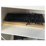 HP Desktop Monitor Bundle with Dell Keyboard, HP Mouse, Labtec Speakers, Copy Paper, and Workshop Cord