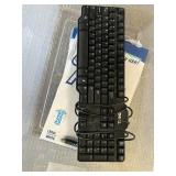 HP Desktop Monitor Bundle with Dell Keyboard, HP Mouse, Labtec Speakers, Copy Paper, and Workshop Cord