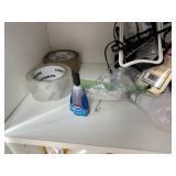 Office Supply and First Aid Lot with Ziploc Bags, Legal Pads, Markers, Bandages, and More - quantities unverified