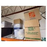Lot of 12 Storage Totes and Moving Boxes Assorted Sizes