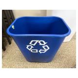 Office Organizational Set with Trash and Recycling Bins, Baskets, and Storage Trays