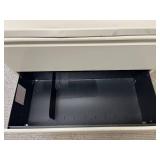 Metal 2-Drawer Lateral Filing Cabinet, 36 in W x 18 in D x 28 in H