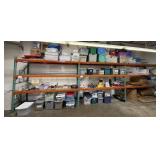 Heavy Duty Industrial Warehouse Pallet Racking with Wire Decking - you disassemble - contents NOT included