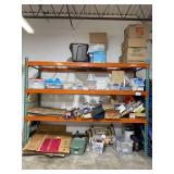 Industrial Warehouse Pallet Racking 96x126x36 Inches with Wire Decking - contents not included - you disassemble