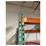 Industrial Warehouse Pallet Racking 96x126x36 Inches with Wire Decking - contents not included - you disassemble