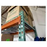 Industrial Warehouse Pallet Racking 96x126x36 Inches with Wire Decking - contents not included - you disassemble