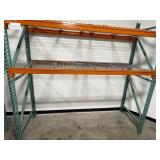 Heavy Duty Industrial Pallet Racking 96x102x36 Inch with Wire Decking - you disassemble