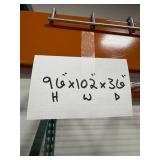 Heavy Duty Industrial Pallet Racking 96x102x36 Inch with Wire Decking - you disassemble