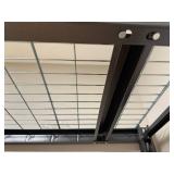 Heavy Duty Metal Storage Rack 72x77x24 Inches with 4 Shelves - you disassemble & move