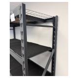 Heavy Duty 4-Shelf Steel Storage Rack 72x77x24 Inches - you disassemble & move