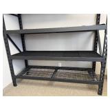 Heavy Duty 4-Shelf Steel Storage Rack 72x77x24 Inches - you disassemble & move