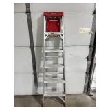 Werner 6 ft Aluminum Step Ladder Type III 200 lb Capacity
