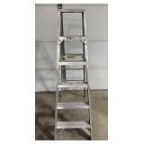 64 Inch Aluminum Step Ladder