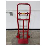Milwaukee Heavy Duty Red Hand Truck Dolly with Pneumatic Wheels