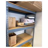 Steel Storage Shelving Unit 72x36x18 Inch with Adjustable Shelves - you disassemble & move - contents NOT included