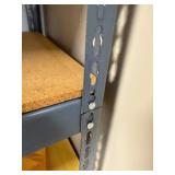 Steel Storage Shelving Unit 72x36x18 Inch with Adjustable Shelves - you disassemble & move - contents NOT included