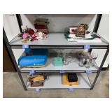 Steel Shelving Unit with Contents Not Included - you disassemble & move - contents NOT included
