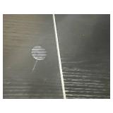 Black Storage Shelf Unit 71x35.5x12 Inches