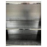 Black 5-Shelf Bookcase 71x35.5x12 Inches