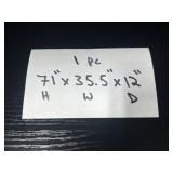 Tall Black Bookshelf