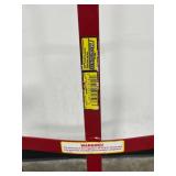 Milwaukee Red Steel Hand Truck with Pneumatic Wheels