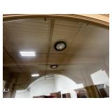 French Curio Cabinet with Glass Shelves and Lighting, 87.5in Tall - HEAVY you move