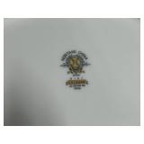 Large China Cabinet with Noritake and Everstone China Incomplete Dish Sets